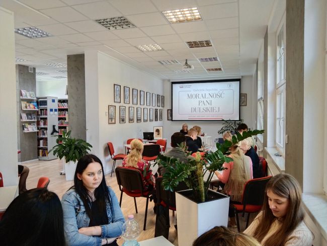 Na zdjęciu uczniowie Zespołu Szkół nr 1 w Hrubieszowie