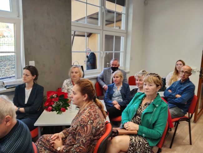 Na zdjęciu uczestnicy spotkania autorskiego