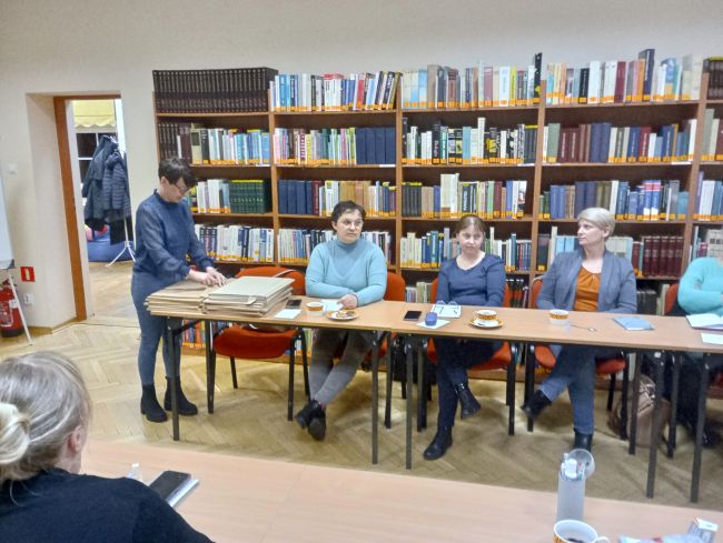 prowadząca szkolenie