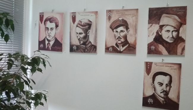 Portrety Żołnierzy Wyklętych autorstwa Jerzego Kija