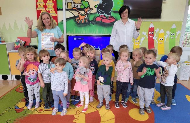 Zdjęcie grupowe na zakończenie zajęć.