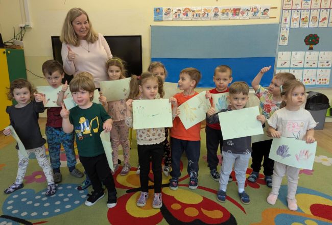 Zdjęcie grupowe z zajęć
