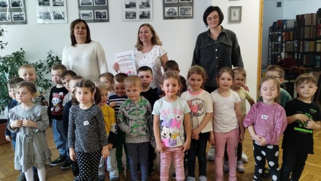 Zdjęcie zbiorowe na zakończenie zajęć