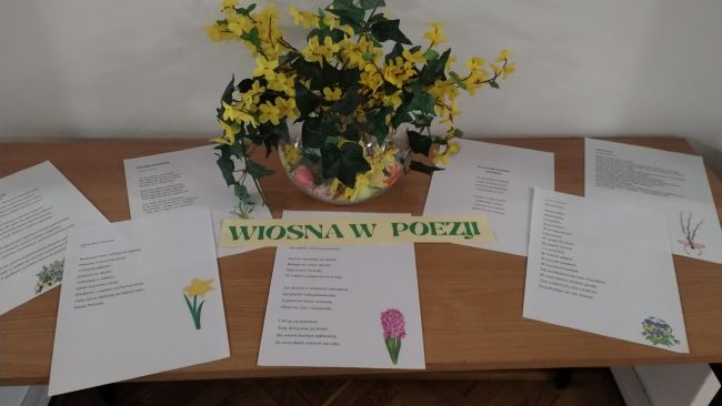 Wystawa „Wiosna w poezji