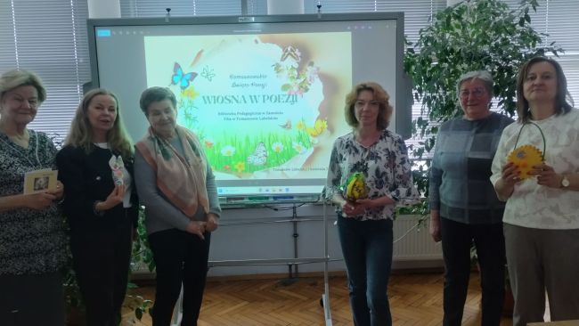 Uczestnicy Tomaszowskiego Święta Poezji