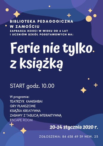 Ferie nie tylko z książką