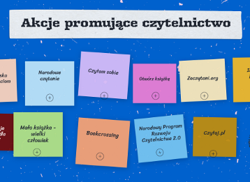 Akcje promujące czytelnictwo