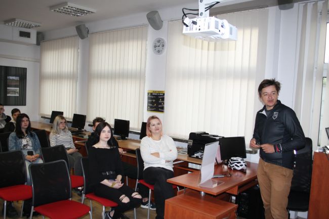 Autor spotkania i uczestnicy spotkania