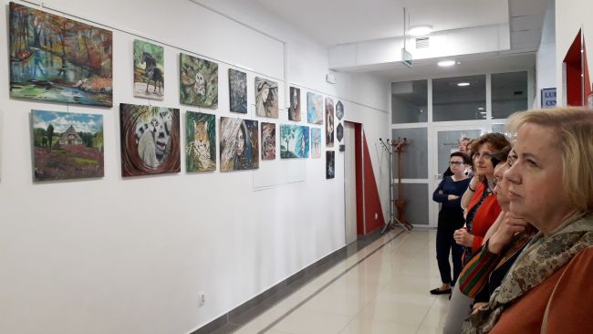 Uczestnicy wernisażu 