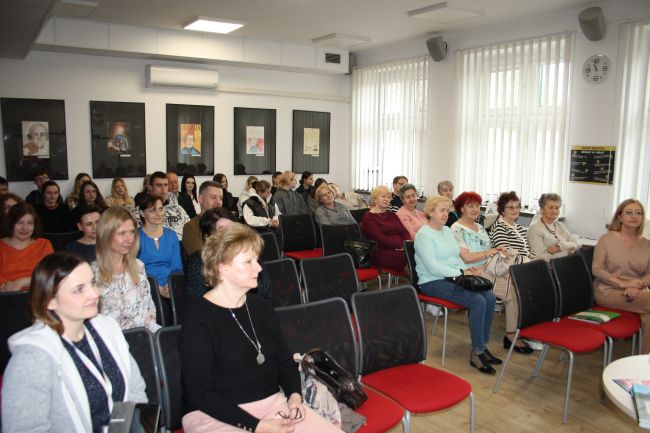 Uczestnicy spotkania autorskiego