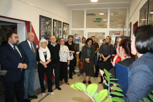 Publiczność zgromadzona na spotkaniu